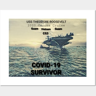 USS Theodore Roosevelt 2020 Deployment Posters and Art